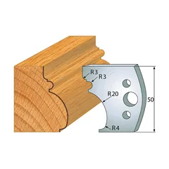 IGM profil 501 - pár nožů 50x4mm SP