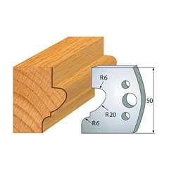 IGM profil 505 - pár nožů 50x4mm SP