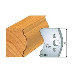 IGM profil 507 - pár nožů 50x4mm SP