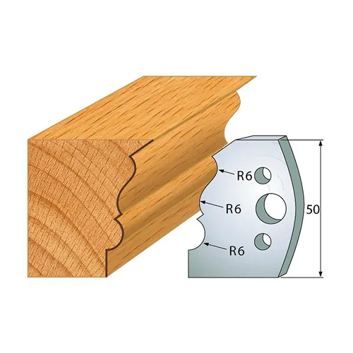 IGM profil 509 - pár nožů 50x4mm SP