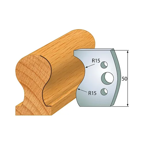 IGM profil 514 - pár nožů 50x4mm SP