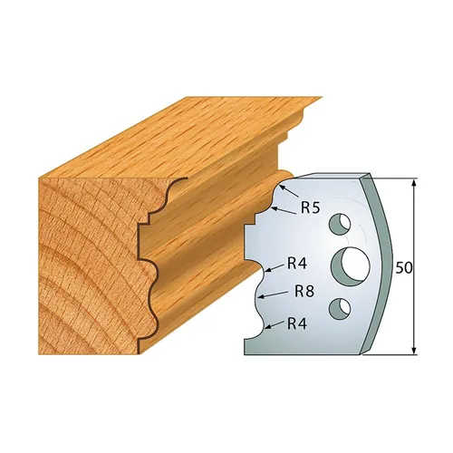 IGM profil 515 - pár nožů 50x4mm SP