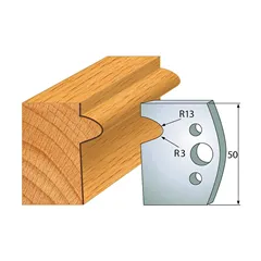 IGM profil 516 - pár nožů 50x4mm SP