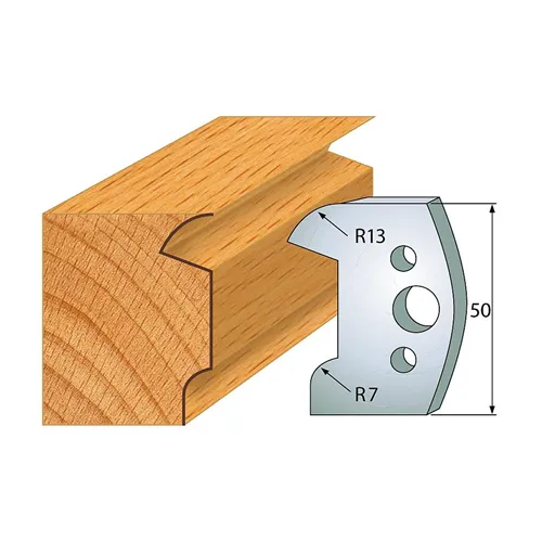 IGM profil 518 - pár nožů 50x4mm SP