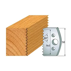 IGM profil 524 - pár nožů 50x4mm SP