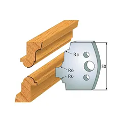 IGM profil 542 - pár nožů 50x4mm SP