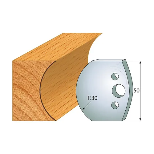 IGM profil 544 - pár nožů 50x4mm SP