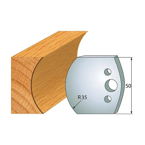 IGM profil 545 - pár nožů 50x4mm SP