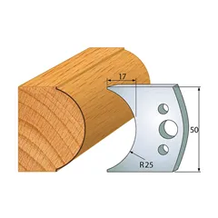 IGM profil 546 - pár nožů 50x4mm SP