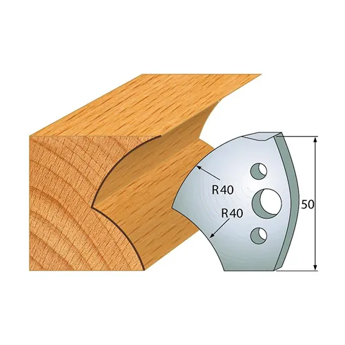 IGM profil 550 - pár nožů 50x4mm SP