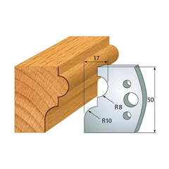 IGM profil 551 - pár nožů 50x4mm SP