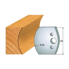 IGM profil 553 - pár nožů 50x4mm SP
