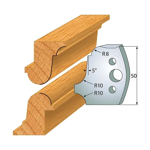 IGM profil 557 - pár nožů 50x4mm SP