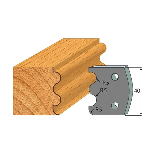 IGM profil 006 - pár omezovačů 40x4mm SP