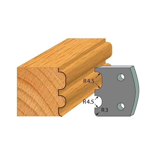 IGM profil 007 - pár omezovačů 40x4mm SP