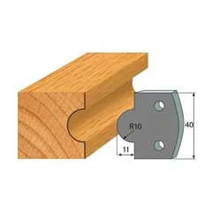 IGM profil 014 - pár omezovačů 40x4mm SP