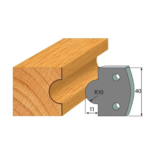 IGM profil 014 - pár omezovačů 40x4mm SP