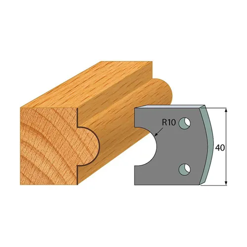 IGM profil 015 - pár omezovačů 40x4mm SP
