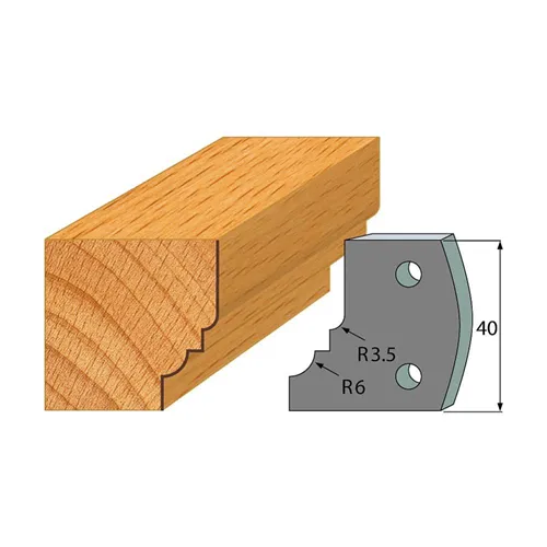 IGM profil 019 - pár omezovačů 40x4mm SP