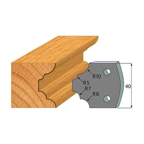 IGM profil 022 - pár omezovačů 40x4mm SP