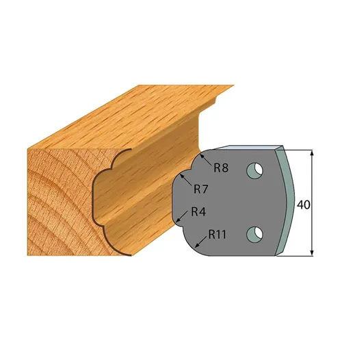 IGM profil 023 - pár omezovačů 40x4mm SP