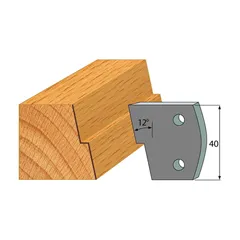 IGM profil 027 - pár omezovačů 40x4mm SP