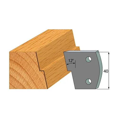 IGM profil 027 - pár omezovačů 40x4mm SP