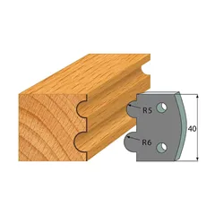 IGM profil 030 - pár omezovačů 40x4mm SP