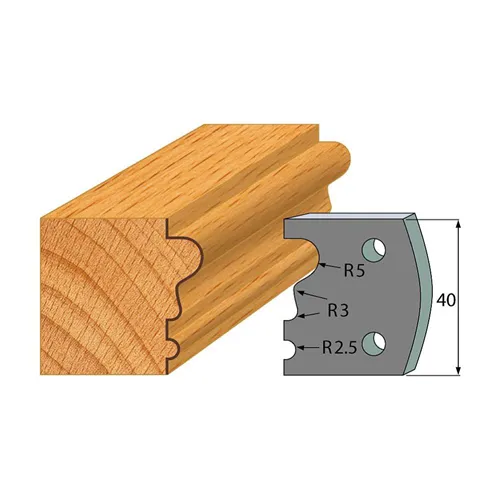 IGM profil 033 - pár omezovačů 40x4mm SP