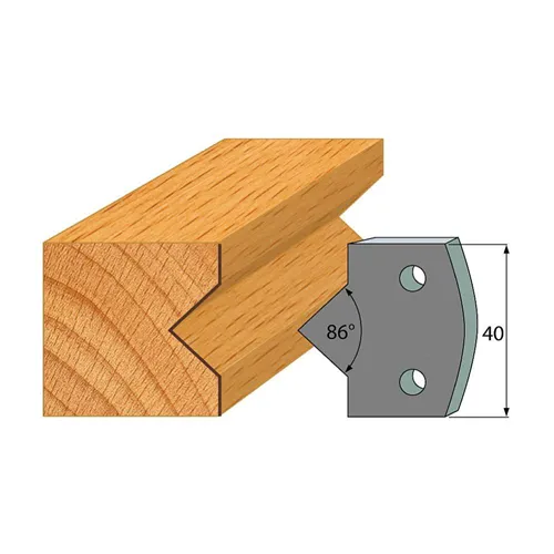 IGM profil 035 - pár omezovačů 40x4mm SP