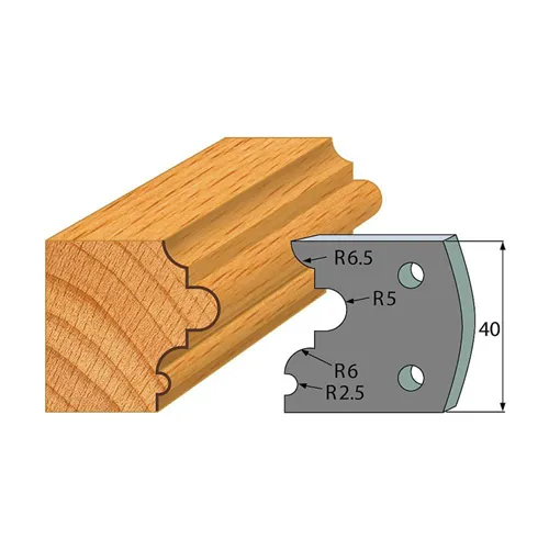 IGM profil 036 - pár omezovačů 40x4mm SP