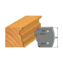IGM profil 039 - pár omezovačů 40x4mm SP