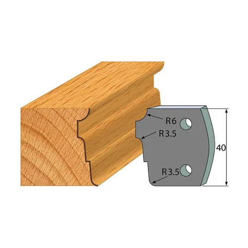 IGM profil 039 - pár omezovačů 40x4mm SP