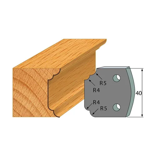 IGM profil 042 - pár omezovačů 40x4mm SP