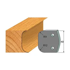 IGM profil 050 - pár omezovačů 40x4mm SP