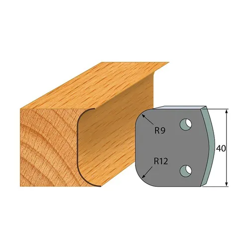 IGM profil 050 - pár omezovačů 40x4mm SP