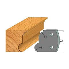 IGM profil 054 - pár omezovačů 40x4mm SP