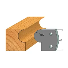 IGM profil 058 - pár omezovačů 40x4mm SP