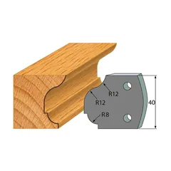 IGM profil 061 - pár omezovačů 40x4mm SP