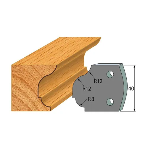 IGM profil 061 - pár omezovačů 40x4mm SP