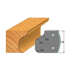 IGM profil 068 - pár omezovačů 40x4mm SP