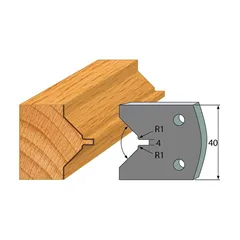 IGM profil 072 - pár omezovačů 40x4mm SP