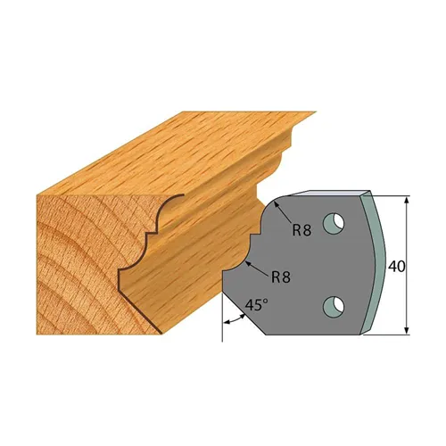 IGM profil 073 - pár omezovačů 40x4mm SP