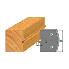IGM profil 074 - pár omezovačů 40x4mm SP