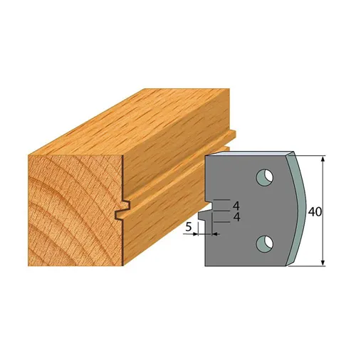 IGM profil 074 - pár omezovačů 40x4mm SP