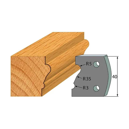 IGM profil 081 - pár omezovačů 40x4mm SP
