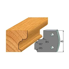 IGM profil 082 - pár omezovačů 40x4mm SP