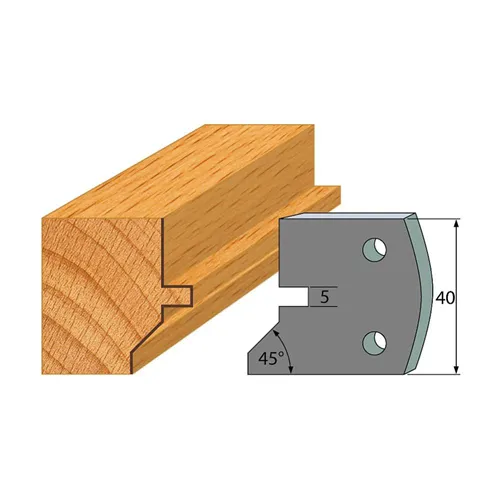 IGM profil 083 - pár omezovačů 40x4mm SP