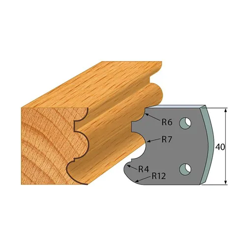 IGM profil 088 - pár omezovačů 40x4mm SP