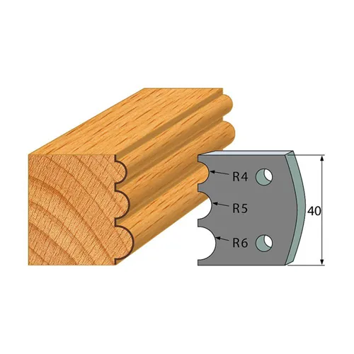 IGM profil 090 - pár omezovačů 40x4mm SP